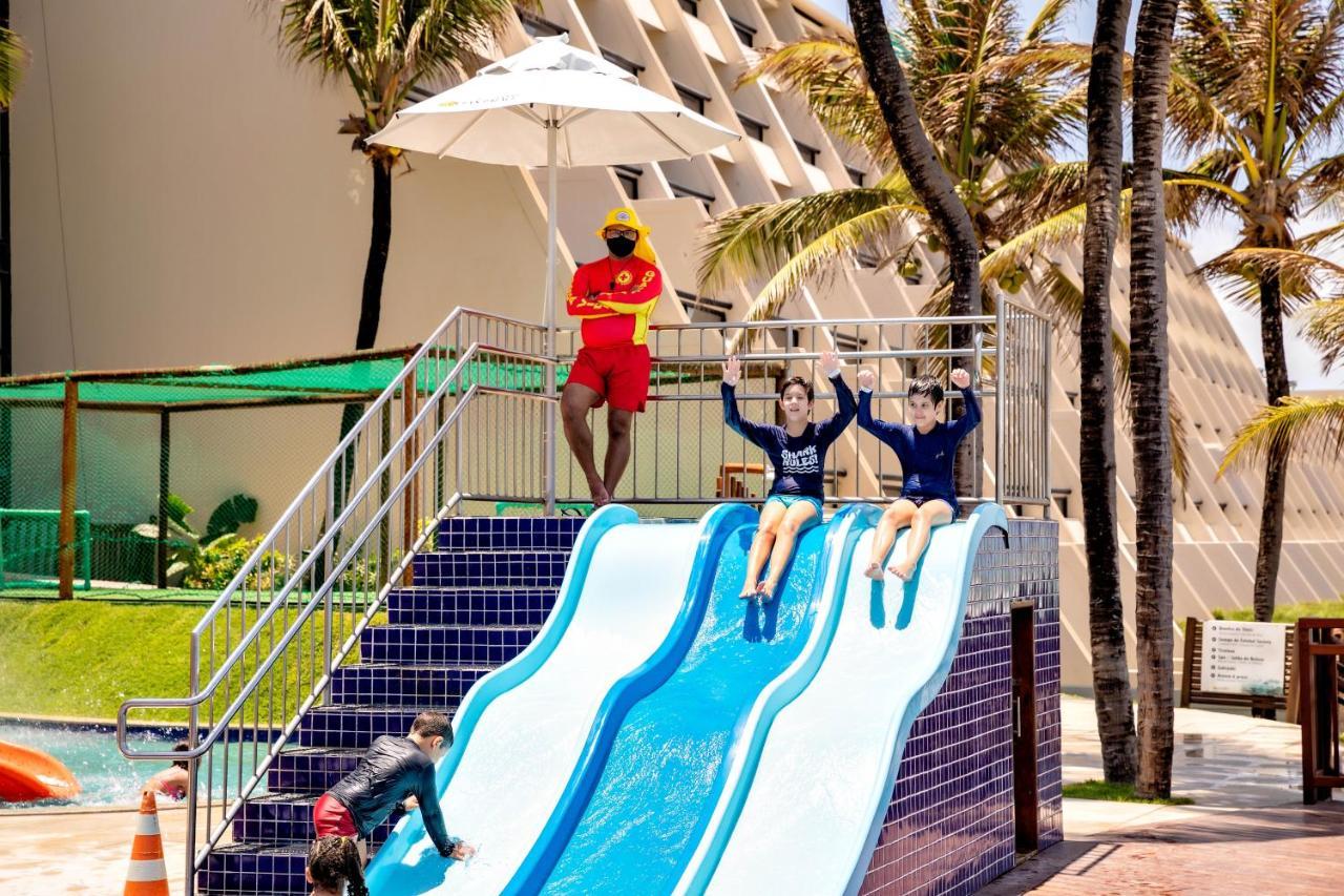 Ocean Palace All Inclusive Premium Natal Eksteriør billede The water slide at the pool